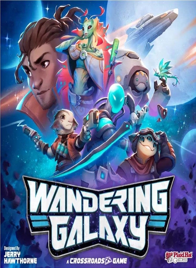 Plaid Hat Games, Wandering Galaxy A Crossroads Game - Space Exploration Strategy Game - for 1 to 6 Players, Ages 14+ - Image 1